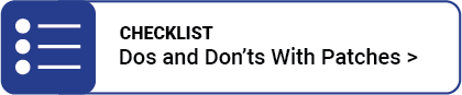 Dos and Don'ts with Patches